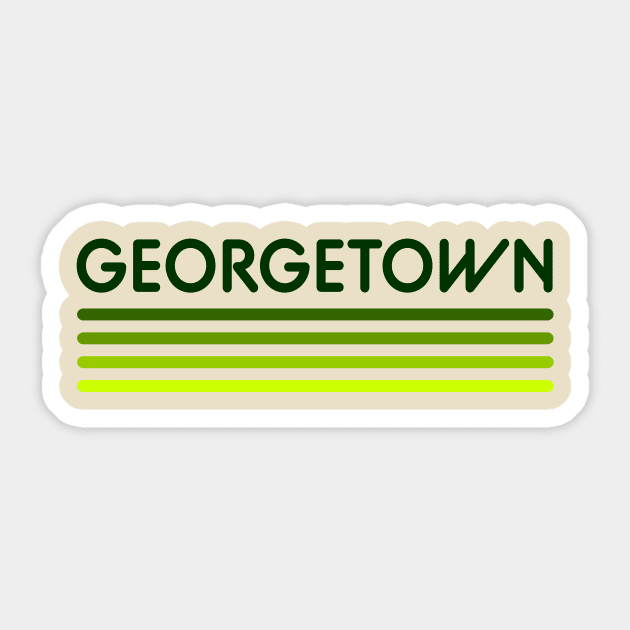 Georgetown Sticker by Vandalay Industries